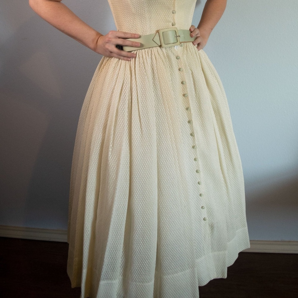 50s Vintage Buttondown Dress